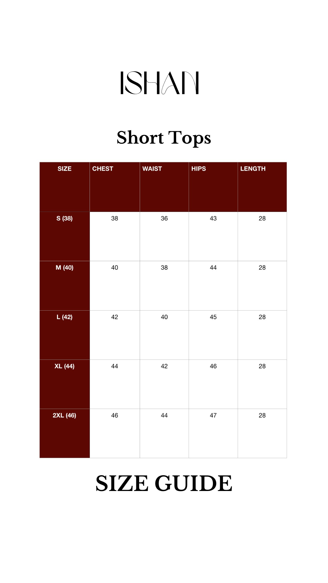 Dusky Red Cotton Short Top