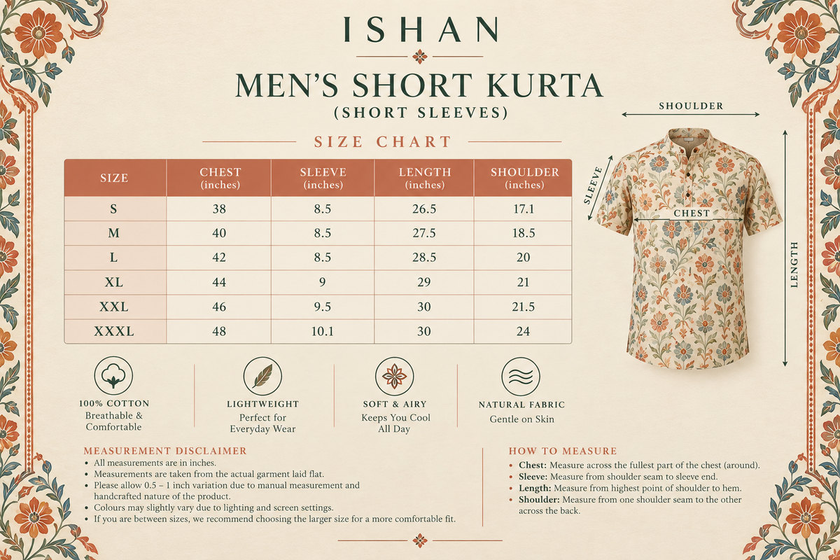 Mustard Cotton Kurta
