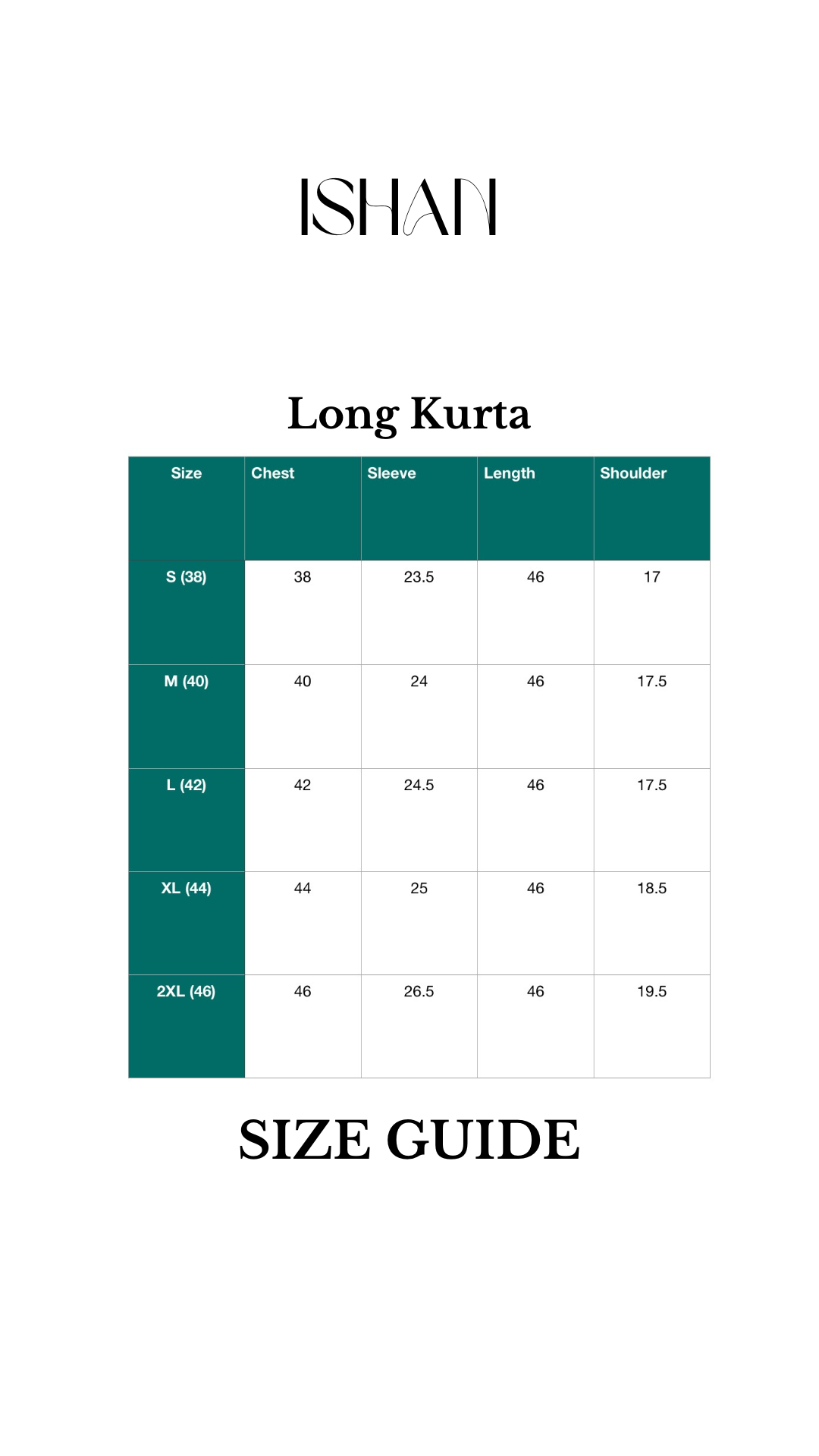 Navy Blue Cotton Long Kurta