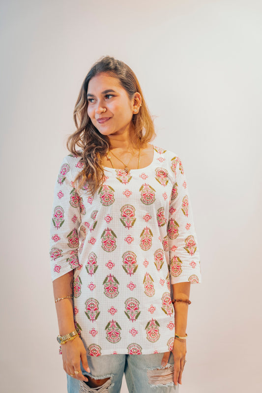 Kurti #2 - Cotton Short Top