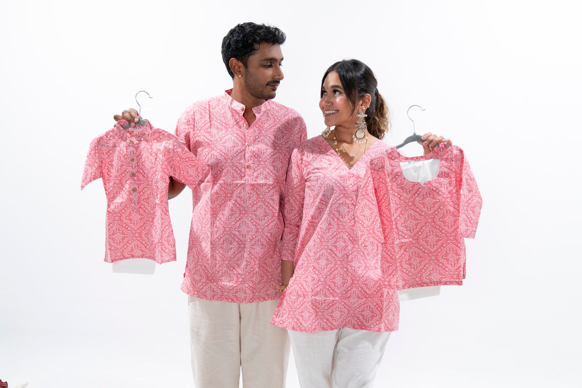 Rosemilk Cotton Kurti